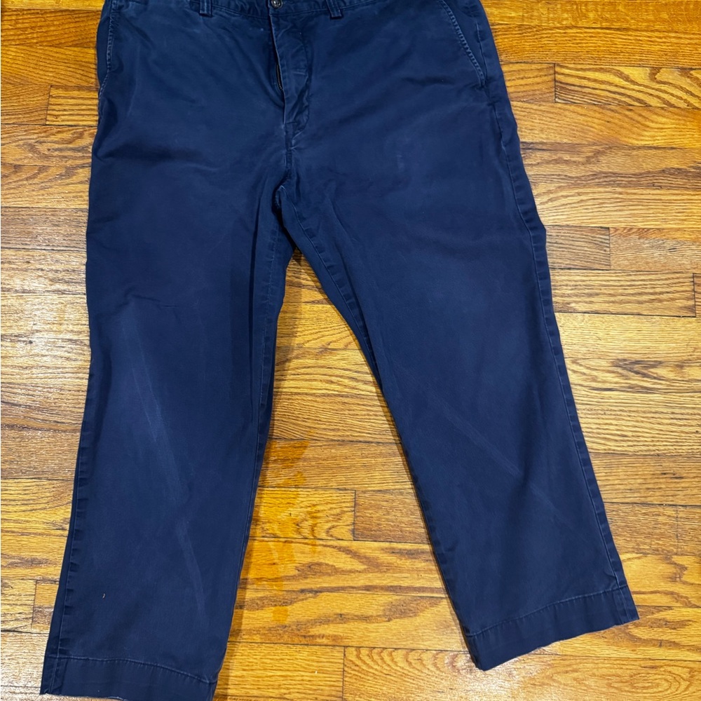 Men's Navy Blue Chinos